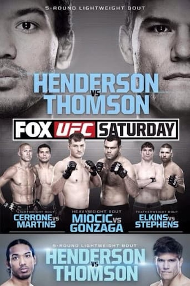 UFC on Fox 10: Henderson vs. Thomson