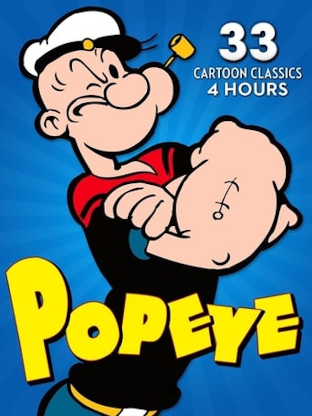 Popeye: 33 Cartoon Classics - 4 Hours