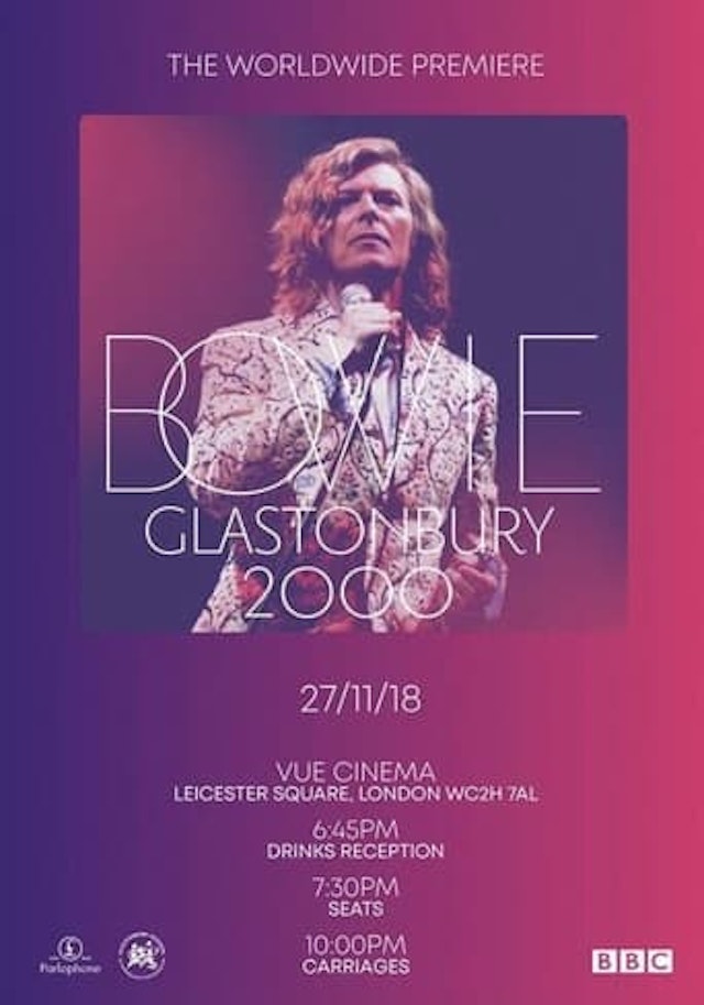 David Bowie In Glastonbury