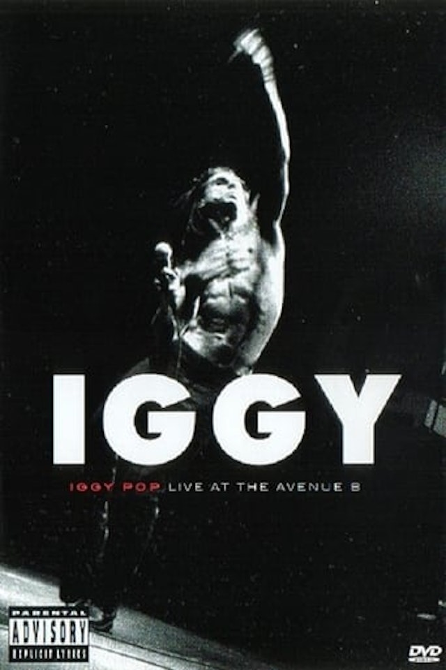 Iggy Pop Live at the Avenue B