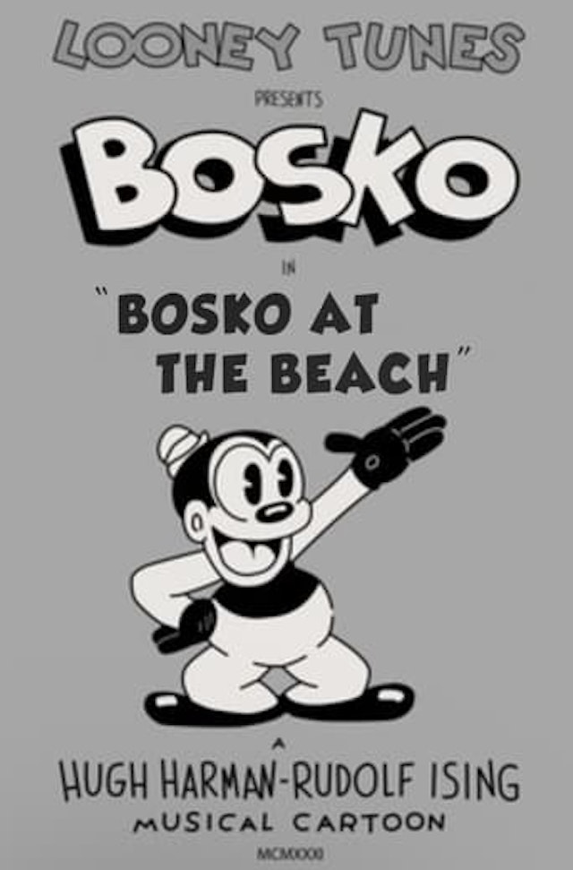 Bosko at the Beach